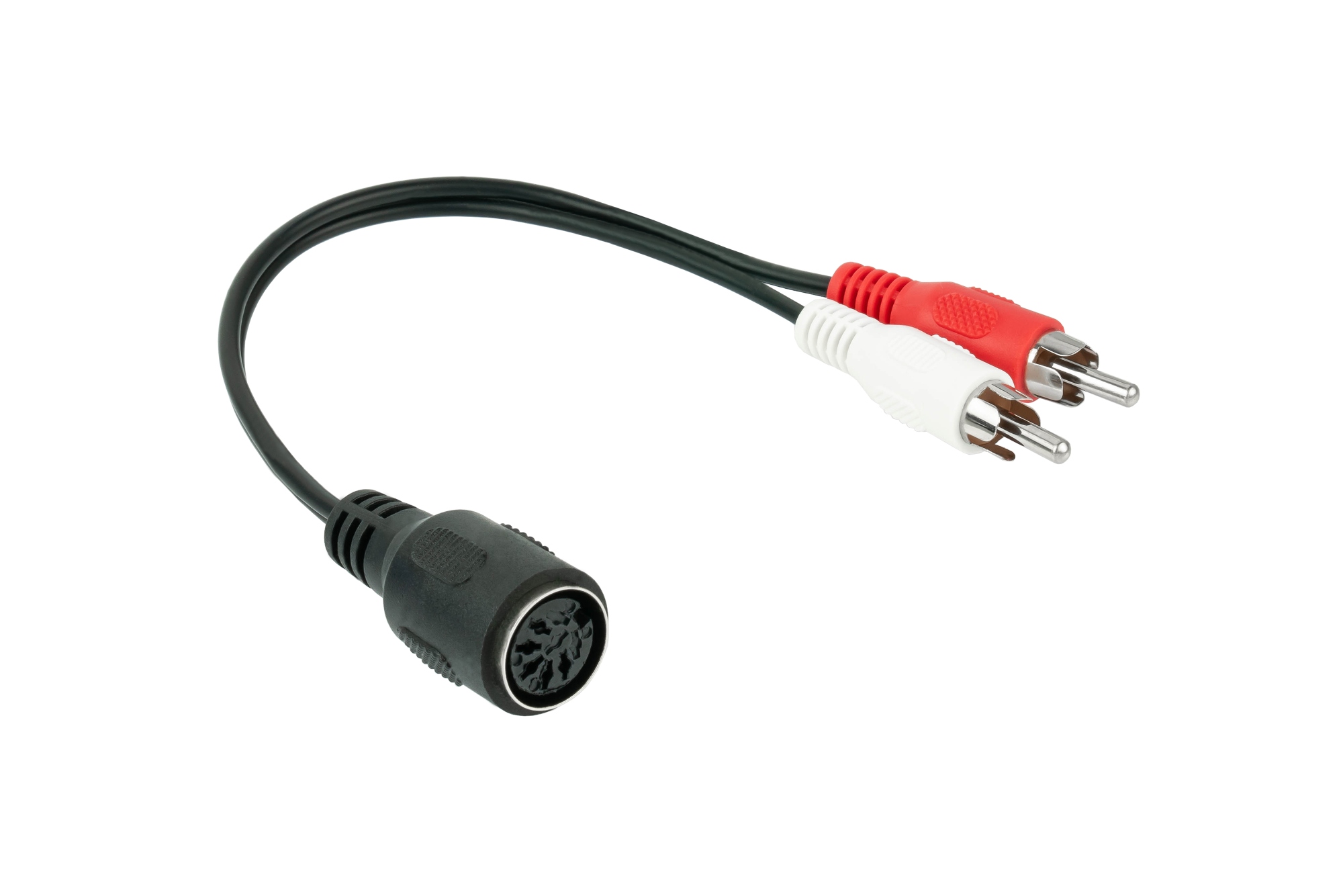 Audio Adapter 5-pol DIN Buchse an 2x Cinch Stecker, 0,2m