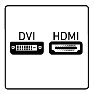 DVI  HDMI