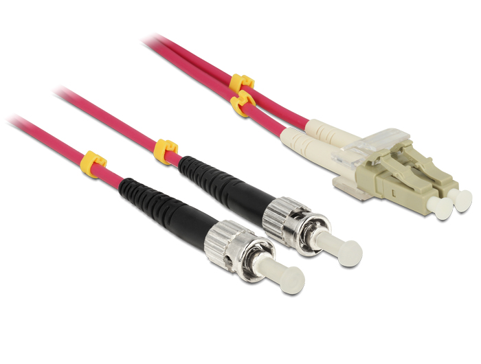 Kabel Lichtwellenleiter LC / ST Multimode OM4, 5m