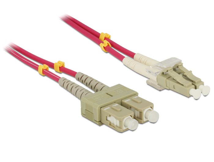 Kabel Lichtwellenleiter LC / SC Multimode OM4, 5m