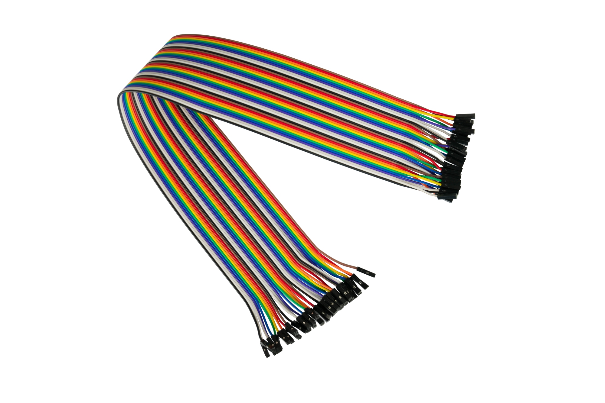 Jumper Wire 40-Pin trennbare Adern für Arduino, Raspberry Pi etc., Buchse an Buchse, AWG28, 40cm