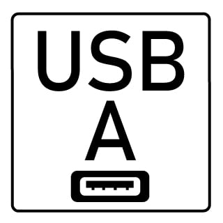 USB A USB A