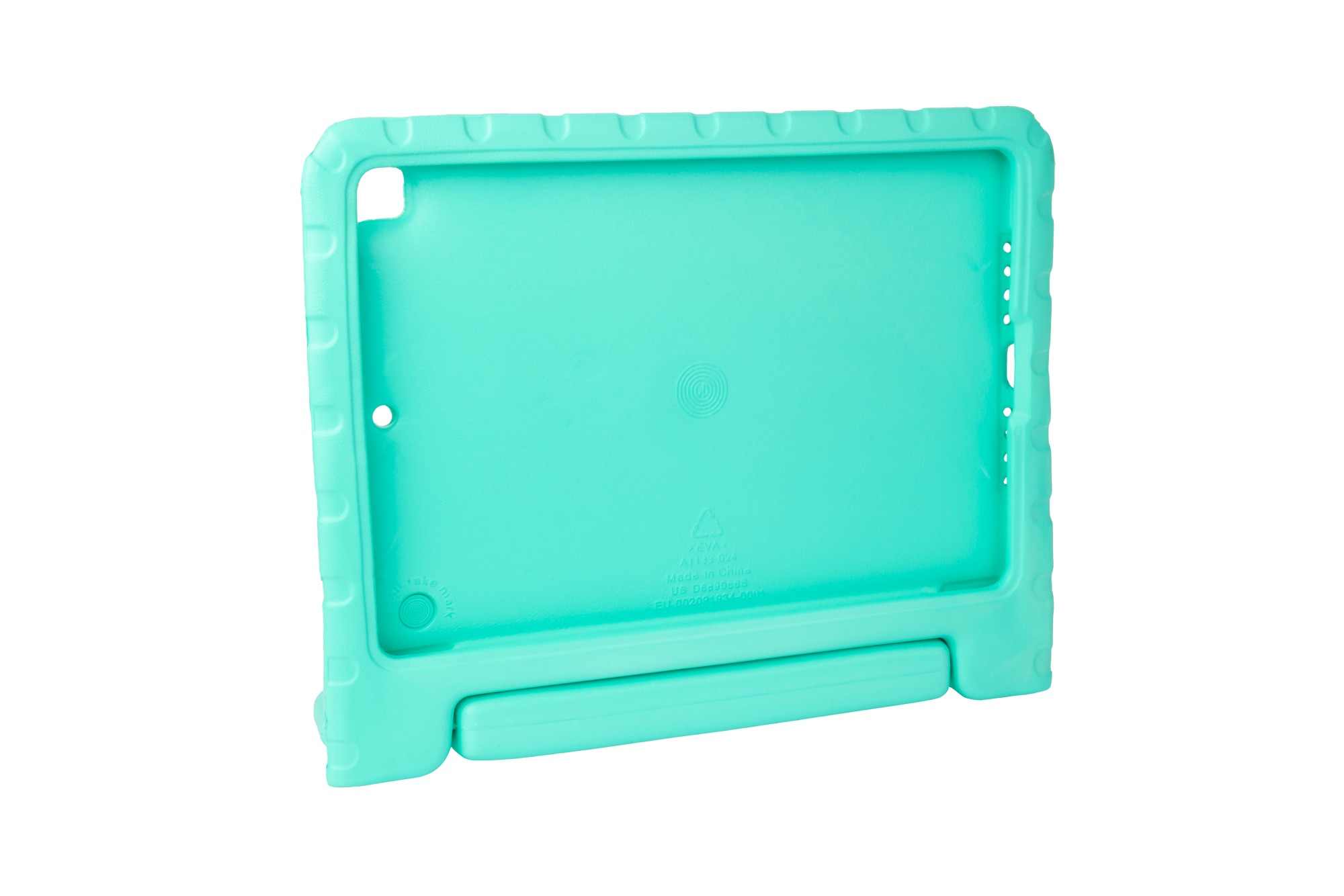 iPad 10,2" (9. Gen.) Tablet-Schutzhülle mit Kickstand, aqua