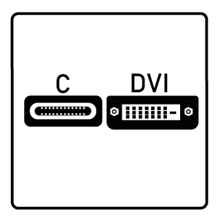 USB-C -> DVI